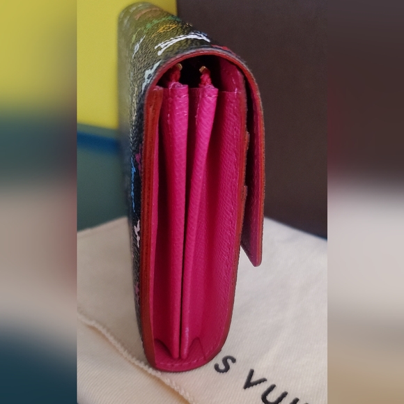 Louis vuitton Murakami multicolor  Sarah wallet - Picture 9 of 16